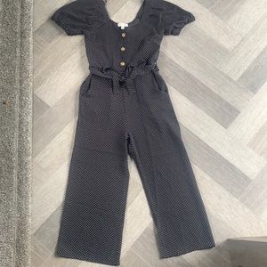 Black and White, Polka Dot Jumpsuit!